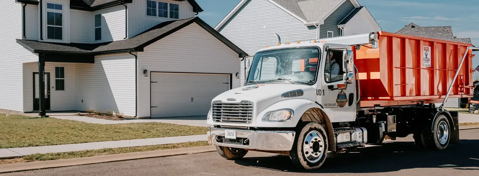 Underdog Dumpster roll-off dumpster rental in Clarksville TN