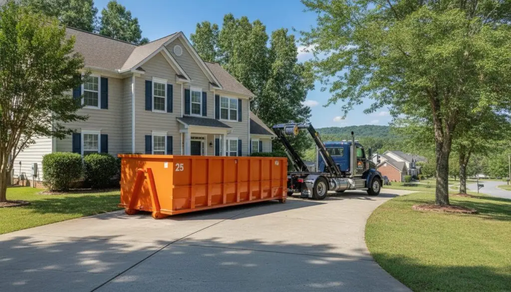 25-Yard Dumpster Rental in Clarksville: The Pro Guide for Large Projects