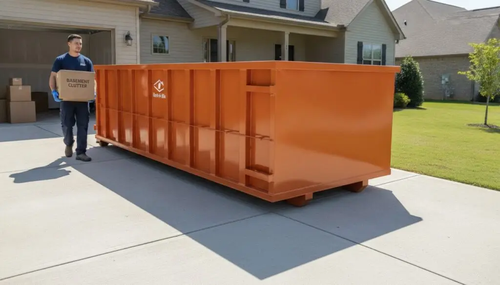 Basement Cleanout Dumpster in Clarksville: The Complete How-To Guide