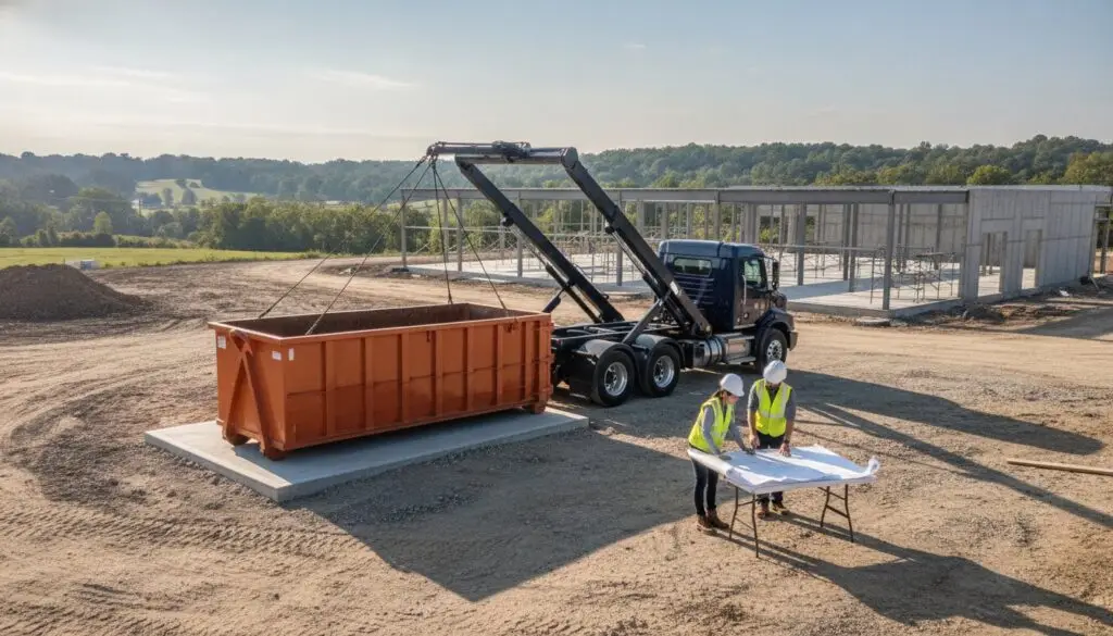 Commercial Roll Off Dumpster Rental in Clarksville: A Contractor’s Guide to Efficient Waste Management