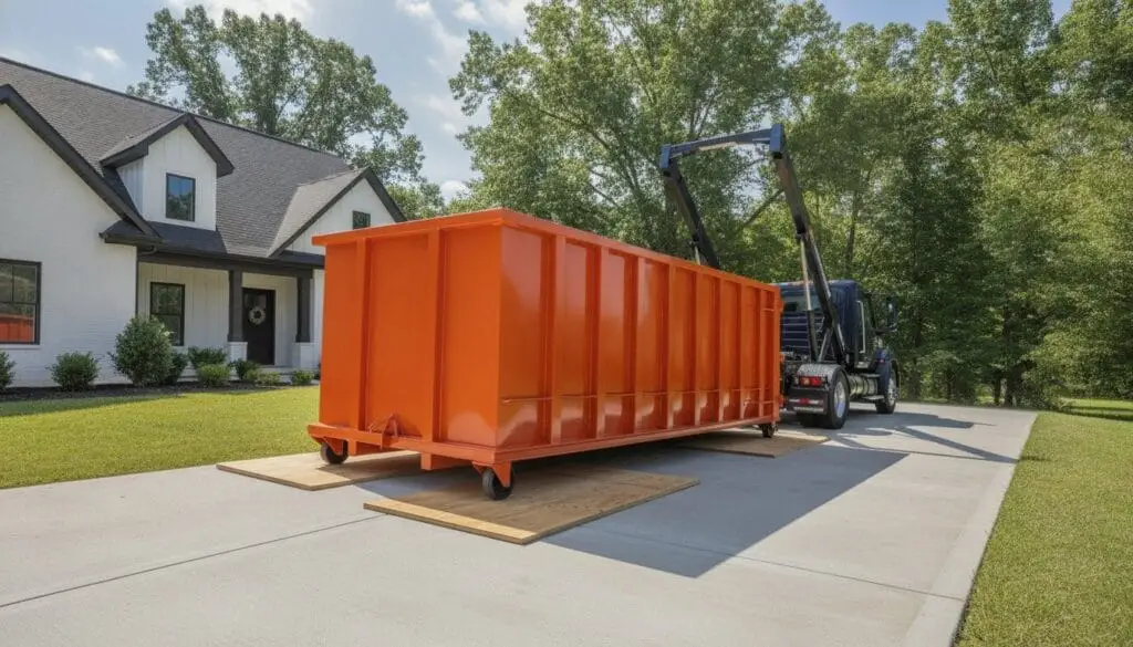 Driveway Safe Dumpster Rental: The Complete Homeowner’s Protection Checklist
