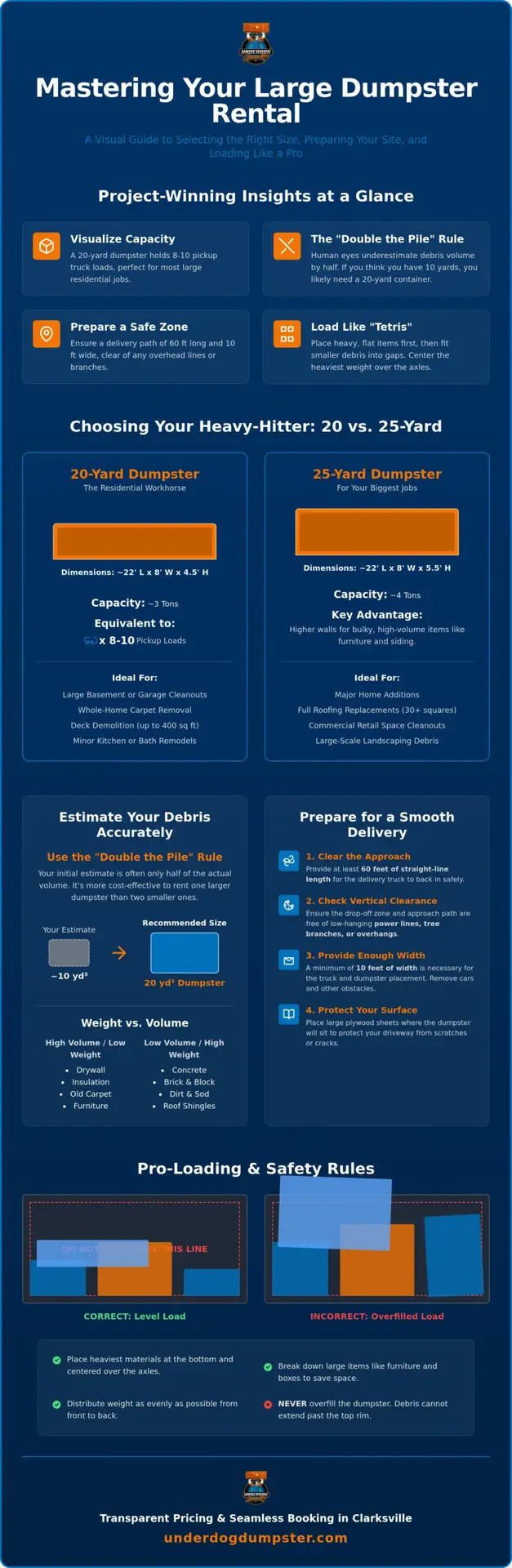 How to Manage Large Projects: A Guide to Large Roll Off Dumpster Rental in 2026